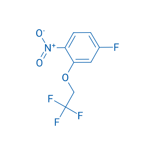 4-Fluoro-1-nitro-2-(2,2,2-trifluoroethoxy)benzene 100mg