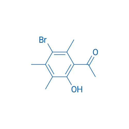 1-(3-Bromo-6-hydroxy-2,4,5-trimethylphenyl)ethan-1-one 1g