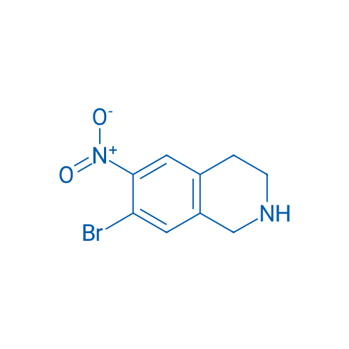 7-Bromo-6-nitro-1,2,3,4-tetrahydroisoquinoline 100mg