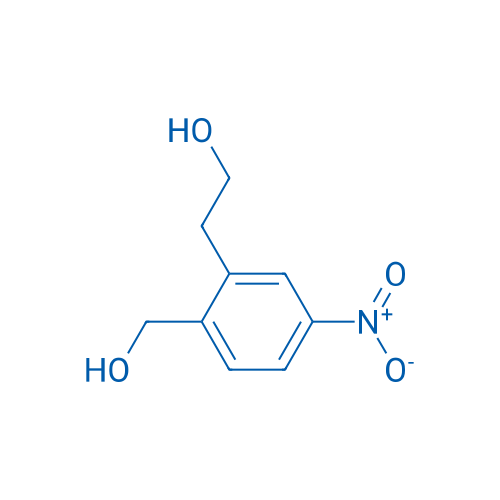 2-(2-(Hydroxymethyl)-5-nitrophenyl)ethanol 250mg