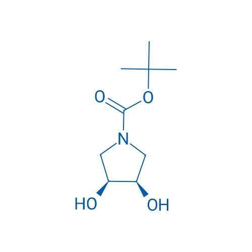 rel-(3R,4S)-tert-Butyl 3,4-dihydroxypyrrolidine-1-carboxylate 10g