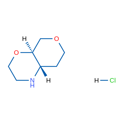(4AR,8aS)-octahydropyrano[3,4-b][1,4]oxazine hydrochloride 250mg