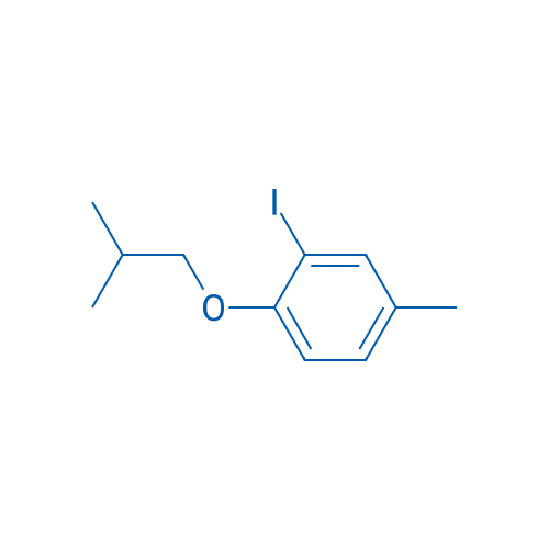2-Iodo-1-isobutoxy-4-methylbenzene 1g