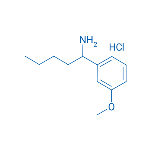 1-(3-Methoxyphenyl)pentan-1-amine hydrochloride 100mg