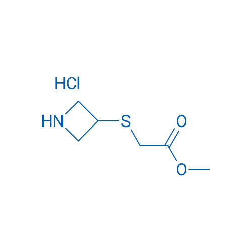 methyl 2-(azetidin-3-ylsulfanyl)acetate hydrochloride 10g