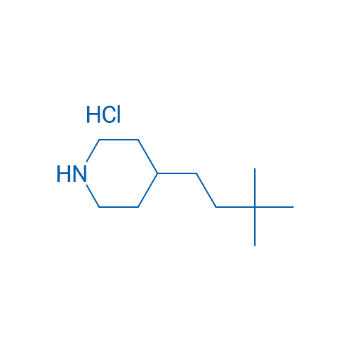4-(3,3-Dimethylbutyl)piperidine hydrochloride 1g