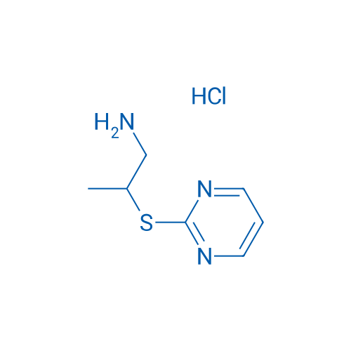2-(Pyrimidin-2-ylthio)propan-1-amine hydrochloride 5g