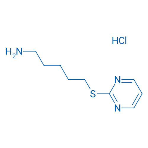 5-(Pyrimidin-2-ylthio)pentan-1-amine hydrochloride 1g