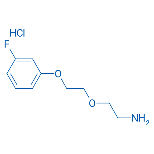 2-(2-(3-Fluorophenoxy)ethoxy)ethan-1-amine hydrochloride 1g
