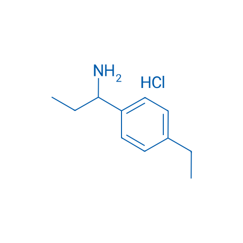 1-(4-Ethylphenyl)propan-1-amine hydrochloride 100mg