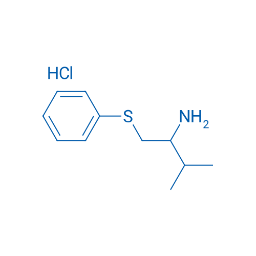 3-Methyl-1-(phenylthio)butan-2-amine hydrochloride 1g