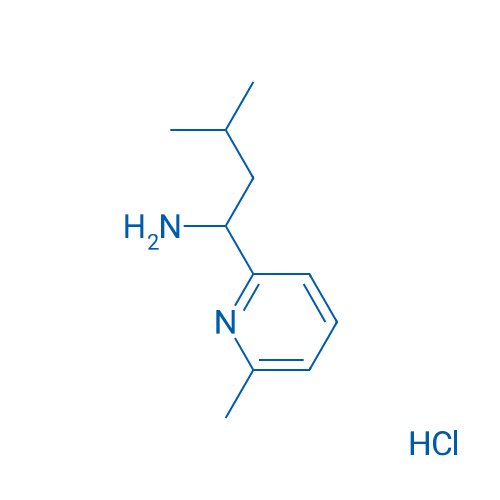 3-Methyl-1-(6-methylpyridin-2-yl)butan-1-amine hydrochloride 1g