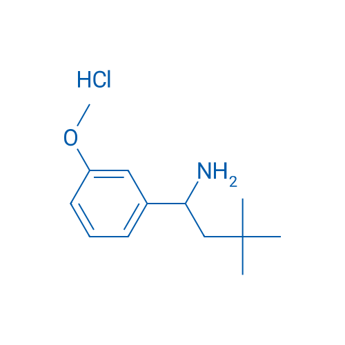 1-(3-Methoxyphenyl)-3,3-dimethylbutan-1-amine hydrochloride 1g
