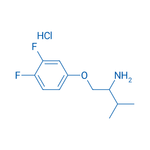 1-(3,4-Difluorophenoxy)-3-methylbutan-2-amine hydrochloride 5g