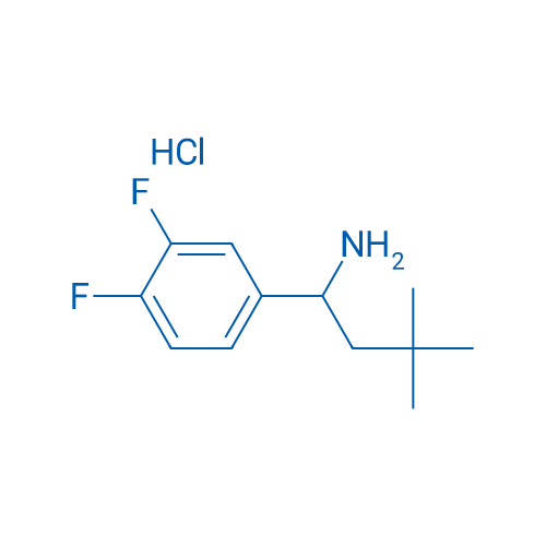 1-(3,4-Difluorophenyl)-3,3-dimethylbutan-1-amine hydrochloride 1g
