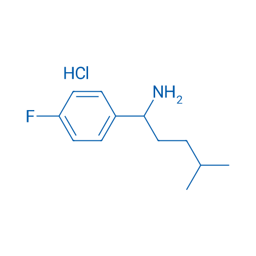 1-(4-Fluorophenyl)-4-methylpentan-1-amine hydrochloride 1g