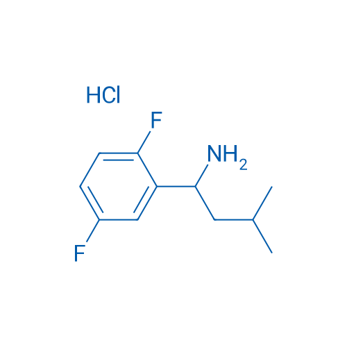 1-(2,5-Difluorophenyl)-3-methylbutan-1-amine hydrochloride 1g