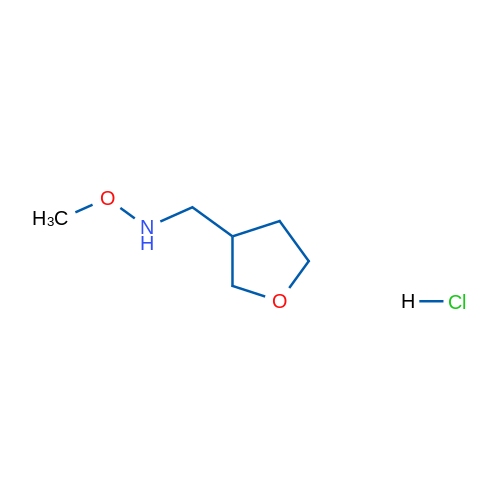 Methoxy[(oxolan-3-yl)methyl]amine hydrochloride 1g