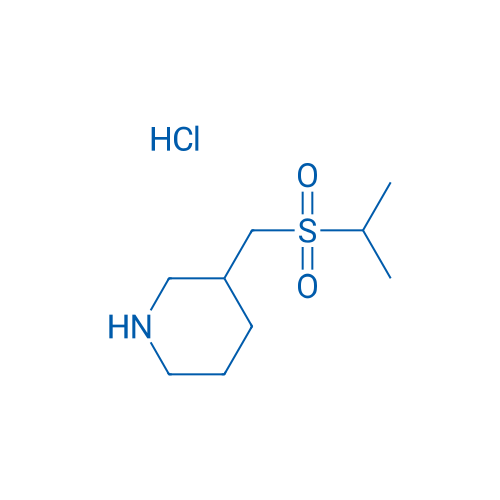 3-[(Propane-2-sulfonyl)methyl]piperidine hydrochloride 1g