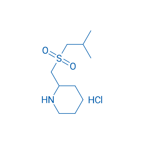 2-([(2-Methylpropyl)sulfonyl]methyl)piperidine hydrochloride 5g