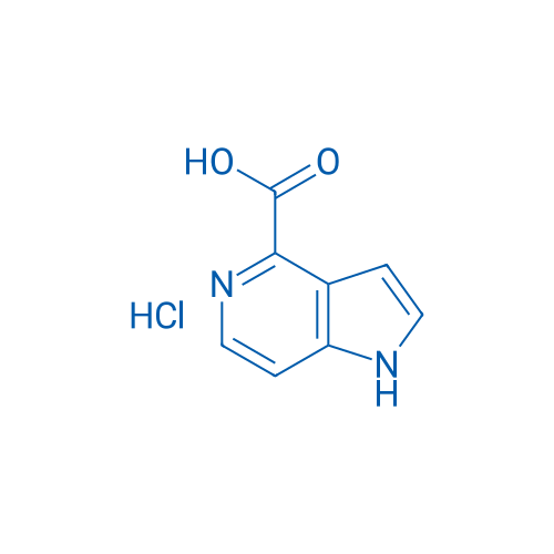 1H-Pyrrolo[3,2-c]pyridine-4-carboxylic acid hydrochloride 250mg