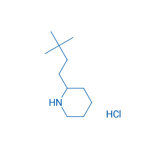 2-(3,3-Dimethylbutyl)piperidine hydrochloride 1g