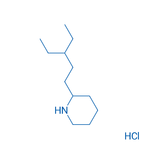 2-(3-Ethylpentyl)piperidine hydrochloride 1g
