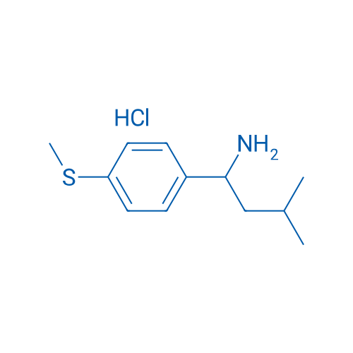 3-Methyl-1-(4-(methylthio)phenyl)butan-1-amine hydrochloride 1g
