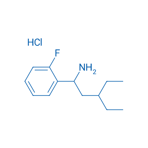 3-Ethyl-1-(2-fluorophenyl)pentan-1-amine hydrochloride 1g