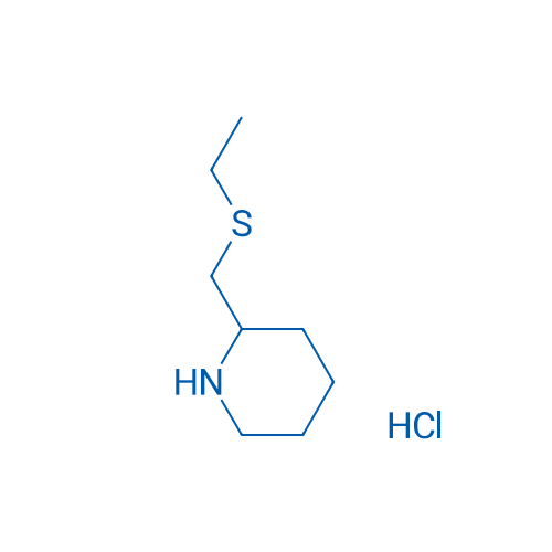 2-[(Ethylsulfanyl)methyl]piperidine hydrochloride 1g