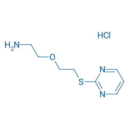2-(2-(Pyrimidin-2-ylthio)ethoxy)ethan-1-amine hydrochloride 5g