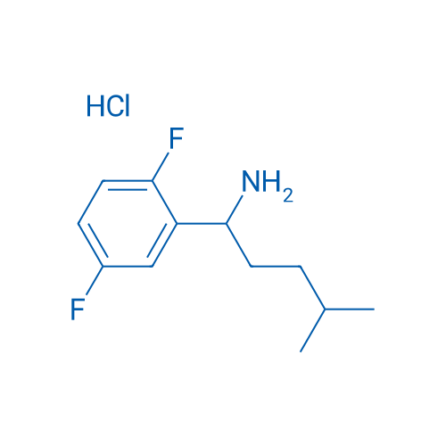 1-(2,5-Difluorophenyl)-4-methylpentan-1-amine hydrochloride 1g