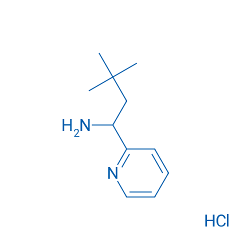 3,3-Dimethyl-1-(pyridin-2-yl)butan-1-amine hydrochloride 1g