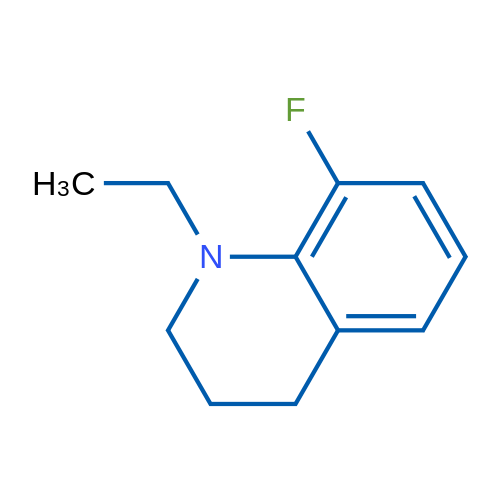 1-Ethyl-8-fluoro-1,2,3,4-tetrahydroquinoline 1g