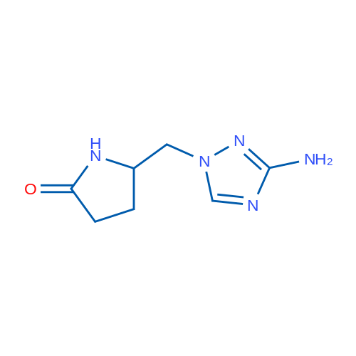 5-[(3-Amino-1H-1,2,4-triazol-1-yl)methyl]pyrrolidin-2-one 1g
