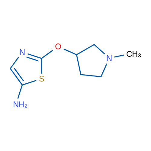 2-[(1-Methylpyrrolidin-3-yl)oxy]-1,3-thiazol-5-amine 1g
