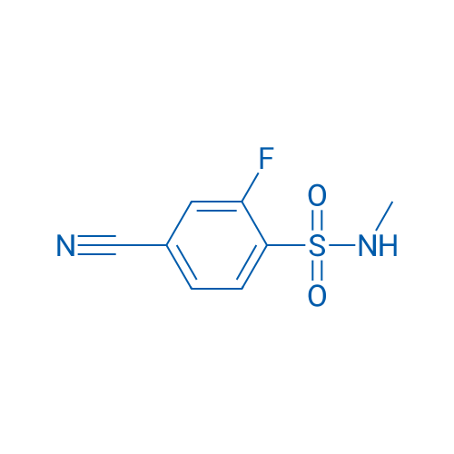 4-Cyano-2-fluoro-N-methylbenzene-1-sulfonamide 1g