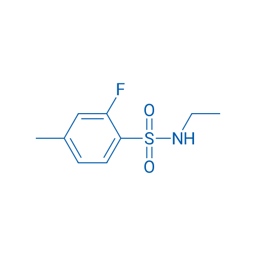N-Ethyl-2-fluoro-4-methylbenzene-1-sulfonamide 1g