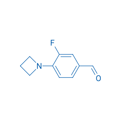 4-(Azetidin-1-yl)-3-fluorobenzaldehyde 1g
