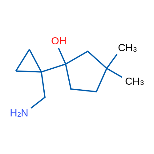 1-[1-(Aminomethyl)cyclopropyl]-3,3-dimethylcyclopentan-1-ol 1g