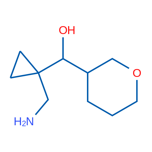 [1-(Aminomethyl)cyclopropyl](oxan-3-yl)methanol 1g