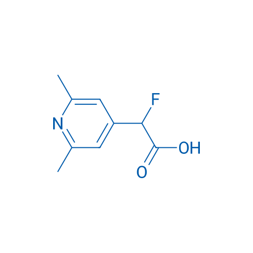 2-(2,6-Dimethylpyridin-4-yl)-2-fluoroacetic acid 1g