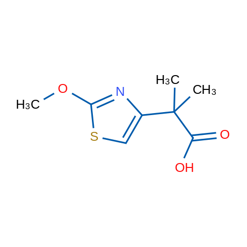 2-(2-Methoxy-1,3-thiazol-4-yl)-2-methylpropanoic acid 1g