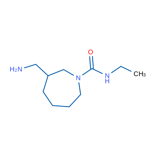 3-(Aminomethyl)-N-ethylazepane-1-carboxamide 1g