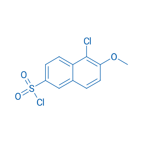 5-Chloro-6-methoxynaphthalene-2-sulfonyl chloride 1g
