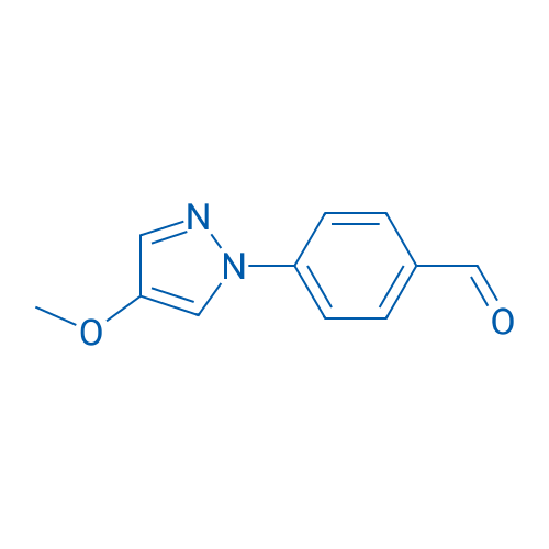 4-(4-Methoxy-1H-pyrazol-1-yl)benzaldehyde 1g