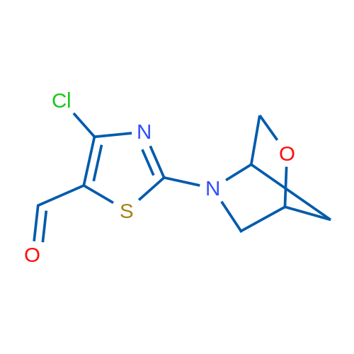 4-Chloro-2-{2-oxa-5-azabicyclo[2.2.1]heptan-5-yl}-1,3-thiazole-5-carbaldehyde 1g