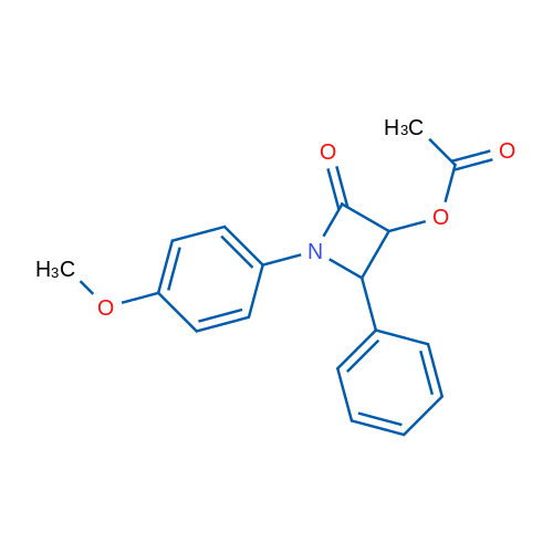 1-(4-Methoxyphenyl)-2-oxo-4-phenylazetidin-3-yl acetate 1g