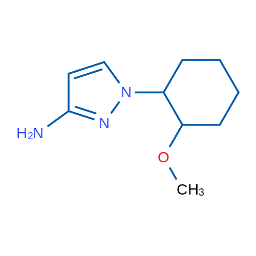 1-(2-Methoxycyclohexyl)-1H-pyrazol-3-amine 1g