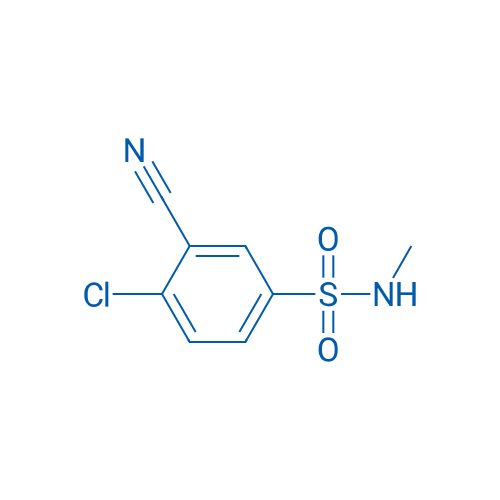 4-Chloro-3-cyano-N-methylbenzene-1-sulfonamide 1g